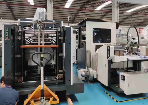 Smart Automatic Rigid Box Making Machine Corrugation Plant 25 Pcs/Min Speed