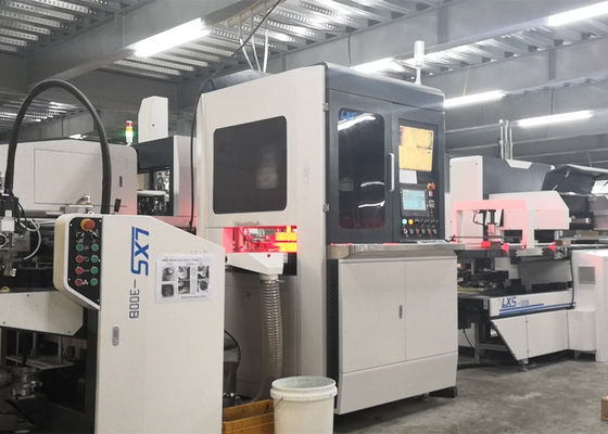 Fully Automatic Rigid Paper Chocolate Box Machine Cardbaord Size 750X450mm