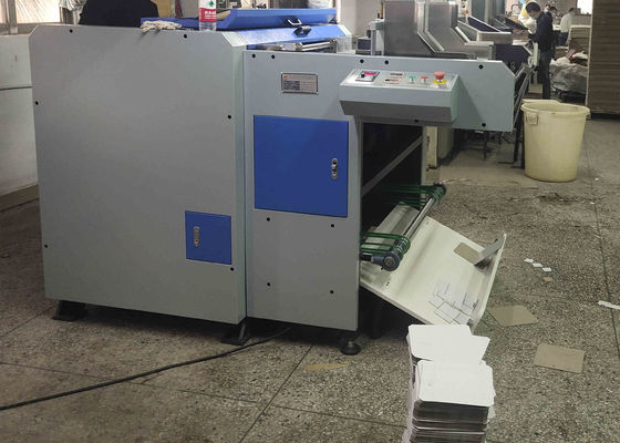 Rigid Paper 2Kw 35m/Min Slotting Board Grooving Machine For Gift Box