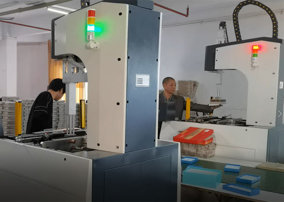 Single Phase Rigid Box Wrapping Machine Edge Folding Length 1mm 100mm