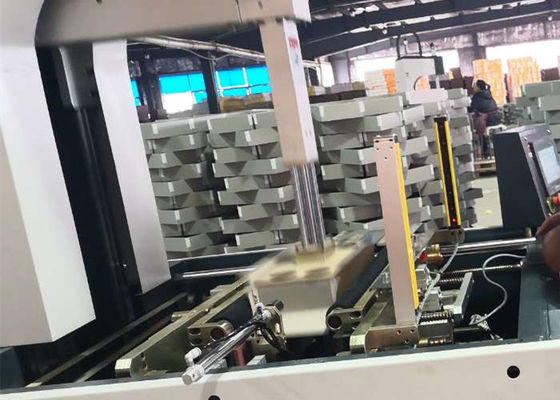 Commercial Shoe Rigid Box Wrapping Machine folding length 10mm 100mm