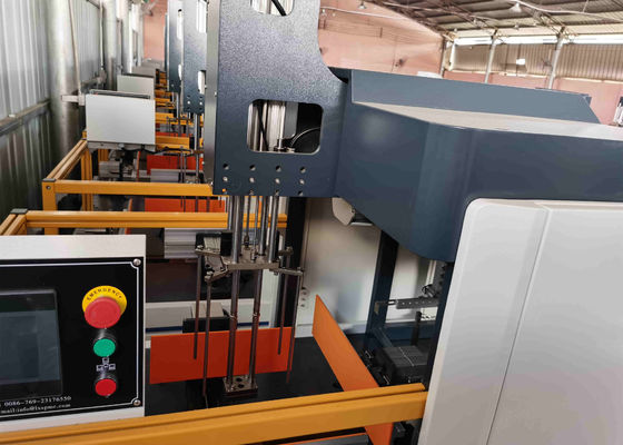 Fully Automatic Cosmetic Ring Box Pressing Machine For Rigid Box Making Line