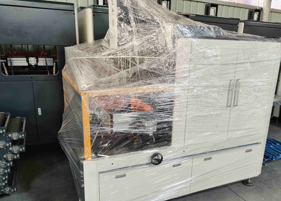 Fully Automatic Cosmetic Ring Box Pressing Machine For Rigid Box Making Line