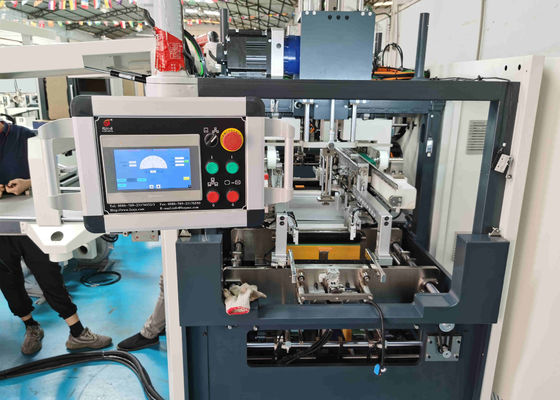 Automatic Rigid Lid Packaging Box Making Machine Box Length 50mm-350mm