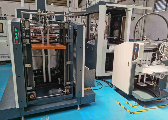 smart Rigid Wine Packaging Box Making Machine 40pcs/Min High Speed