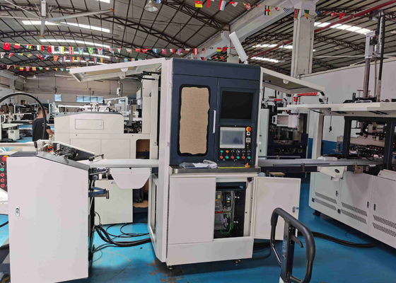 40pcs/Min Gift Box Making Machine L120XW70mm Positioning Gluing