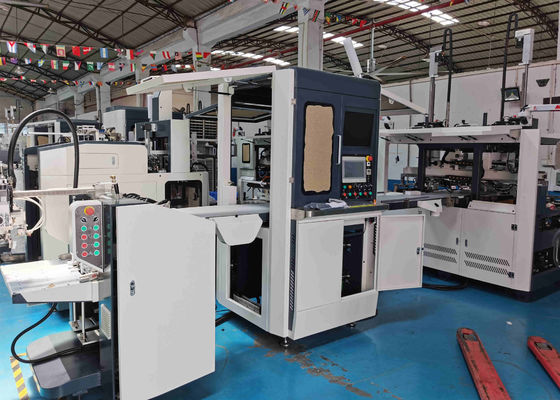 Smart Packing Cosmetic Rigid Box Making Machine 15-40pcs/min positioning