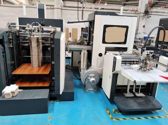 Multifunctional Paper Box Making Machine 15 - 25pcs/min