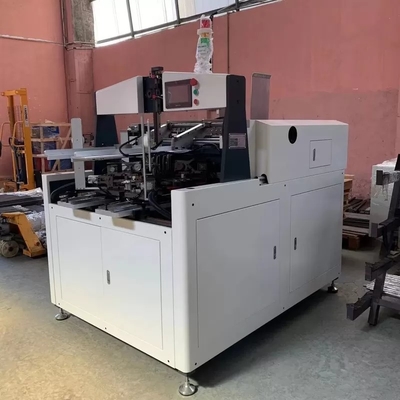 LS-T430 Automatic Paper Box Corner Pasting Machine For Gift And Tea Box Making