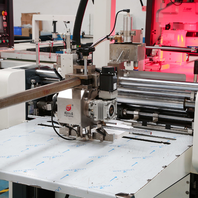 Cardboard Box Making Positioning Machine With Double Basler Cameras