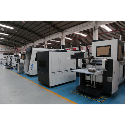 Cardboard Box Making Positioning Machine With Double Basler Cameras