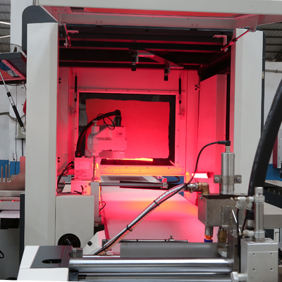 Cardboard Box Making Positioning Machine With Double Basler Cameras