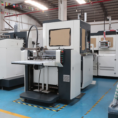 Hard Packaging Box Making Machine 15 - 40pcs/min With Visual Positioning