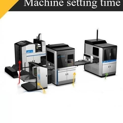 1246B Fully Automatic Set Up Box Folding Machine Automatic Carton Packing Machine