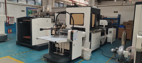 Automatic Cardboard Box Making Machine Packing Small Jewelry Gift Watch