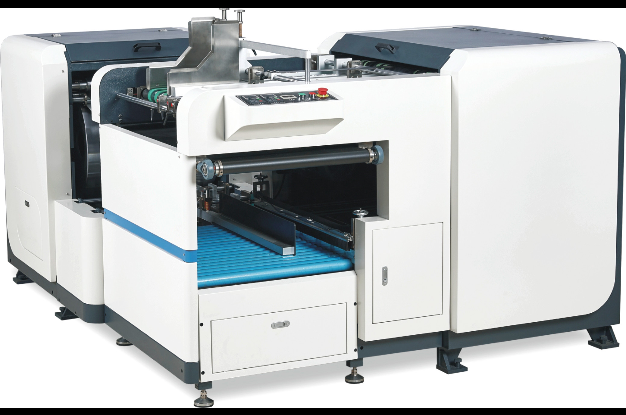 Grooving Box Fully Automatic Dual-Direction Hard Board Grooving Cardboard Box V ...