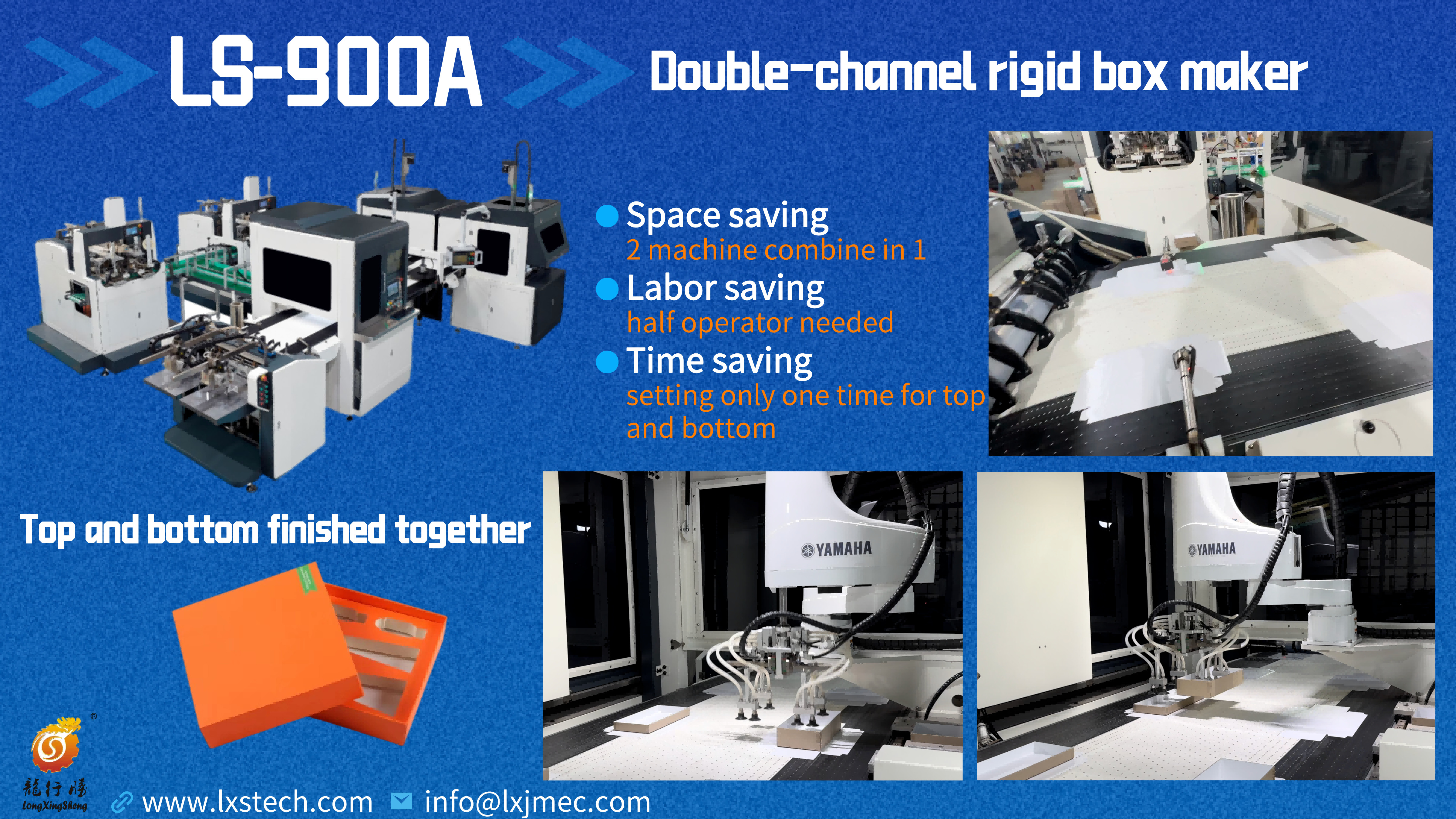 Fully Automatic Double Positioning Double Molding Rigid Box Positioning ...