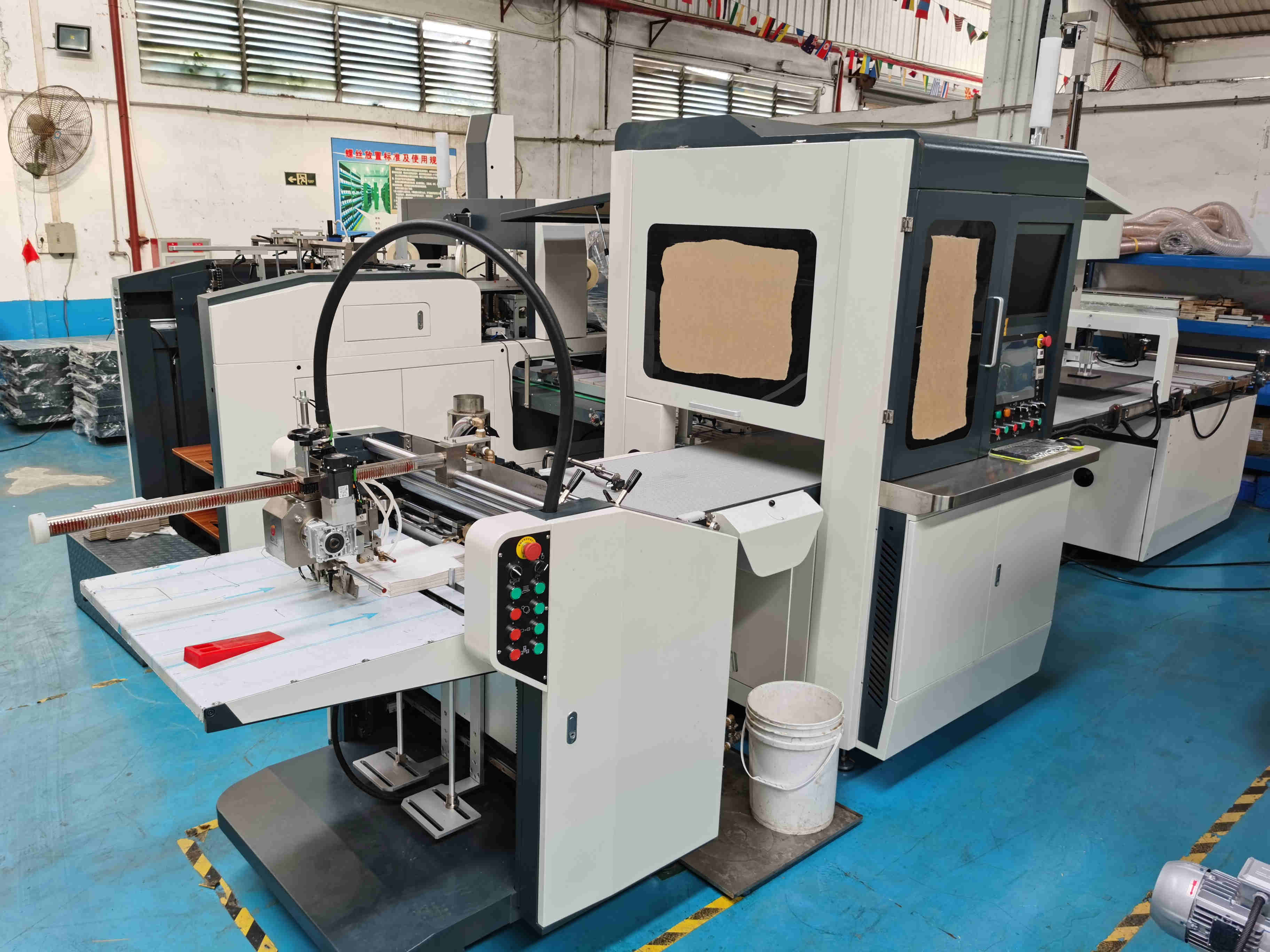 Fully Automatic Wedding Gift Magnetic Rigid Box Making Machine With ...