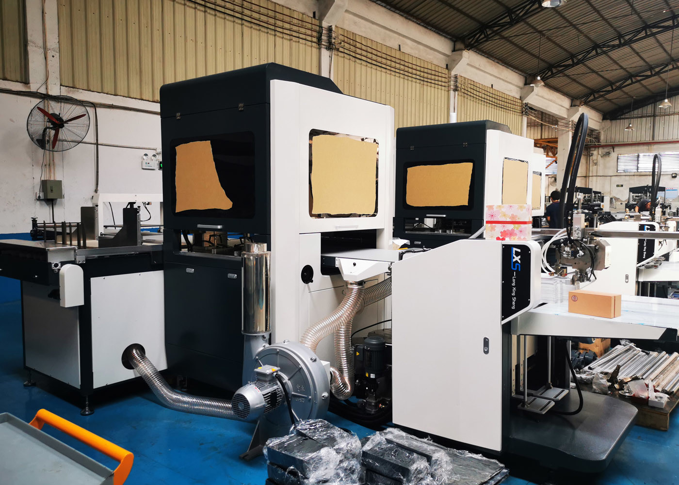 Wine 40 Pcs/Min Rigid Box Making Machine